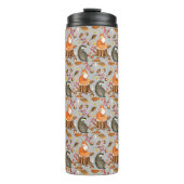 Fall Leaves Badger & Fox Thermosbeker (Voorkant)