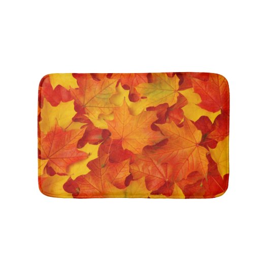 Fall Leaves Badmat (Voorkant)