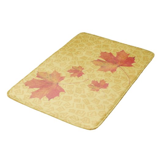 Fall Leaves Bath Mat (Gekanteld)