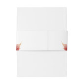 Fall Leaves | Belly Band — Belly Band Uitnodigingen Wikkel (Achterkant Voorbeeld)