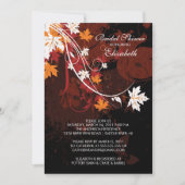 Fall Leaves Bridal Shower - Uitnodiging najaar (Voorkant)