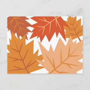 Fall Leaves Briefkaart