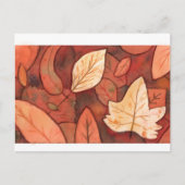fall leaves  briefkaart (Voorkant)