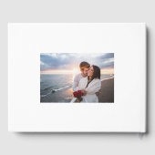 Fall Leaves Bruiloft Gastenboek met FOTO (Achterkant)