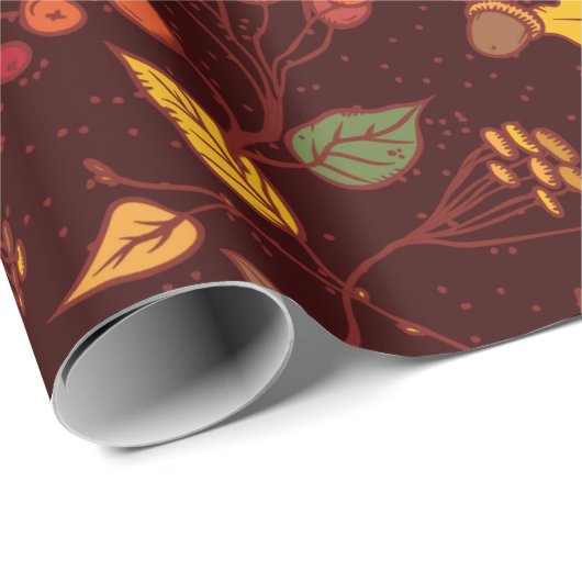 Fall Leaves Cadeaupapier (Rol Hoek)