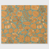 Fall Leaves Cadeaupapier (Vlak)