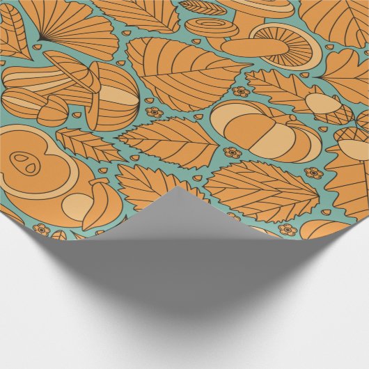 Fall Leaves Cadeaupapier (Hoek)