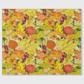 Fall Leaves Cadeaupapier (Vlak)