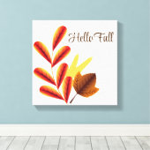 Fall Leaves Canvas Art (Insitu (Houten vloer))