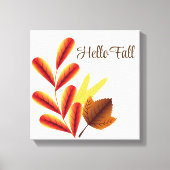 Fall Leaves Canvas Art Afdruk (Voorkant)