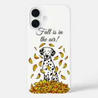 Fall Leaves Dalmatian (zwart 1) Dog Pplay Cute