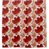 Fall Leaves Douchegordijn (Voorkant)