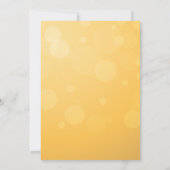 Fall Leaves Falling In Love Vrijgezellenfeest Invi Kaart (Achterkant)