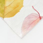 Fall Leaves Fleece Deken (Hoek)
