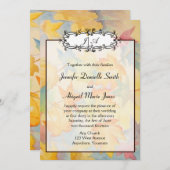 Fall Leaves Gay Wedding Invitation Kaart (Voorkant / Achterkant)