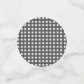 Fall Leaves & Gingham Confetti (Kleine voorkant)