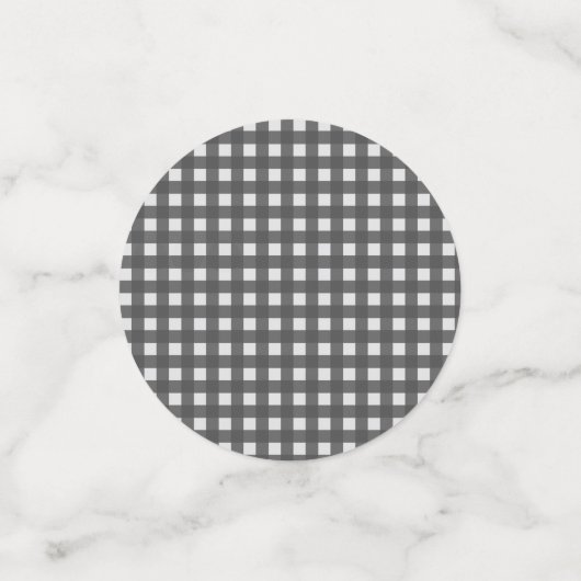 Fall Leaves & Gingham Confetti (Kleine voorkant)