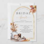 Fall Leaves Gold Arch still Life Vrijgezellenfeest Kaart (Voorkant)