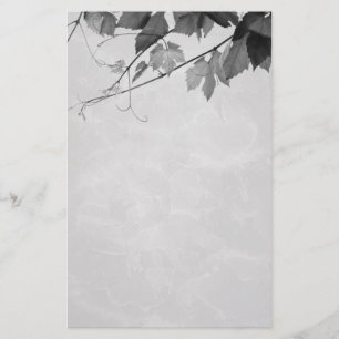 Fall Leaves Gothic Stationery Briefpapier