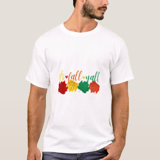 Fall Leaves Graphic: Herfst T-shirt