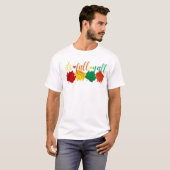 Fall Leaves Graphic: Herfst T-shirt (Voorkant volledig)