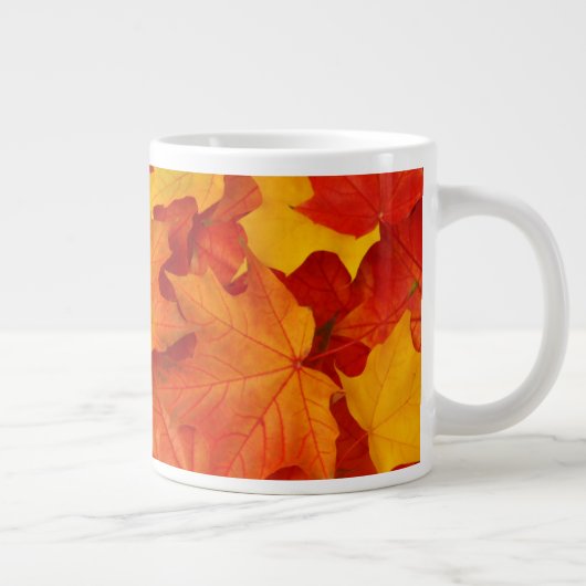 Fall Leaves Grote Koffiekop (Rechts)