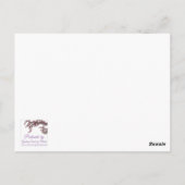 Fall Leaves Happy Herfst Wishes Briefkaart (Achterkant)