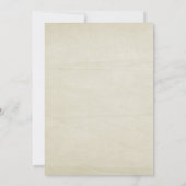 Fall Leaves Harvest Party Invitations Kaart (Achterkant)