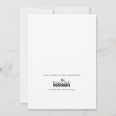 Fall Leaves Herfst in Love Vrijgezellenfeest Kaart (Achterkant)