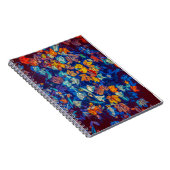 Fall Leaves in Negative Notitieboek (Rechterzijde)