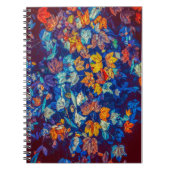 Fall Leaves in Negative Notitieboek (Voorkant)