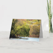 Fall Leaves in NJ - Thanksgiving Kaart (Voorkant)