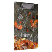 Fall Leaves in Waterfall I Autumn Photography Klembord (Rechts)