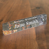 Fall Leaves in Waterfall I Autumn Photography Naambordje (Zijkant)