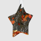 Fall Leaves in Waterfall I Autumn Photography Ornament (voorkant)