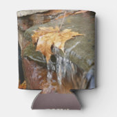 Fall Leaves in Waterfall II Autumn Photography Blikjeskoeler (Achterkant)