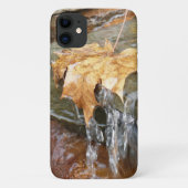 Fall Leaves in Waterfall II Autumn Photography Case-Mate iPhone Case (Achterkant)