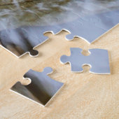 Fall Leaves in Waterfall II Autumn Photography Legpuzzel (Zijkant)