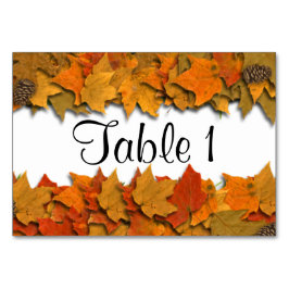 Fall Leaves Kaart