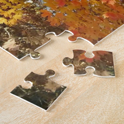 Fall Leaves Legpuzzel (Zijkant)