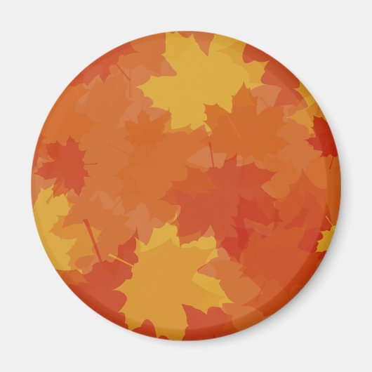Fall Leaves Magneet (Voorkant)