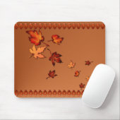 Fall Leaves Mousepad Muismat (Met muis)