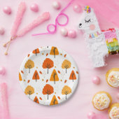 Fall Leaves Paper-Borden Papieren Bordje (Feest)