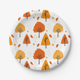 Fall Leaves Paper-Borden Papieren Bordje