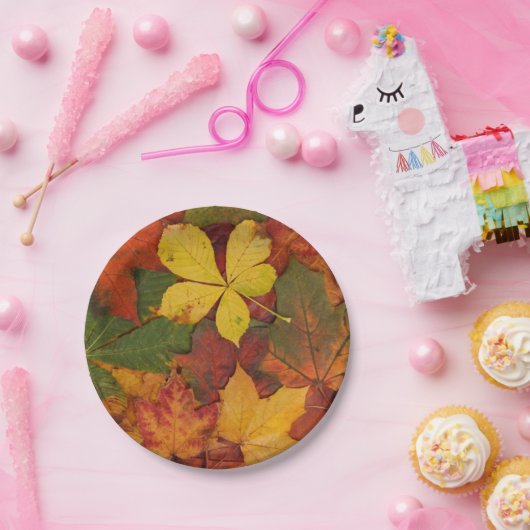 Fall Leaves Paper-Borden Papieren Bordje (Feest)