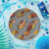 Fall Leaves Papieren Bordje (Feest)