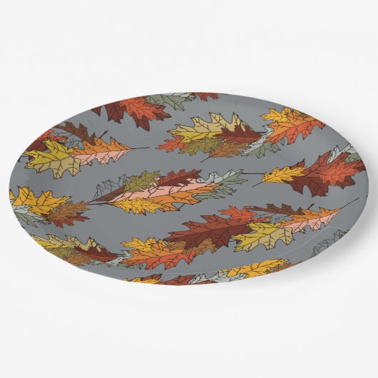 Fall Leaves Papieren Bordje (Gekanteld)