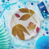 Fall Leaves Papieren Bordje (Feest)