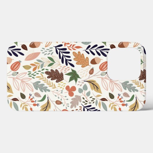 Fall Leaves Pattern Case-Mate iPhone Case (Achterkant (horizontaal))