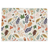 Fall Leaves Pattern Groot Cadeauzakje (Achterkant)